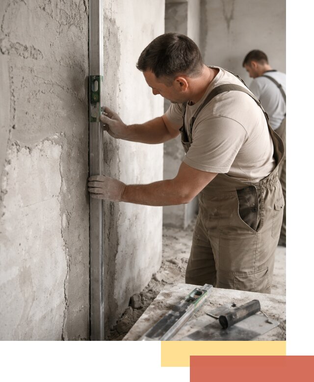 Установка штукатурных маяков в Великих Луках с гарантией качества