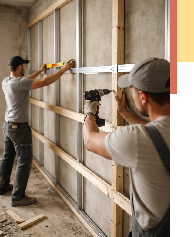 Устройство обрешетки под панели в Великих Луках от 2171 руб. — монтаж под ключ | ОТДЕЛОЧНИК-Вкл