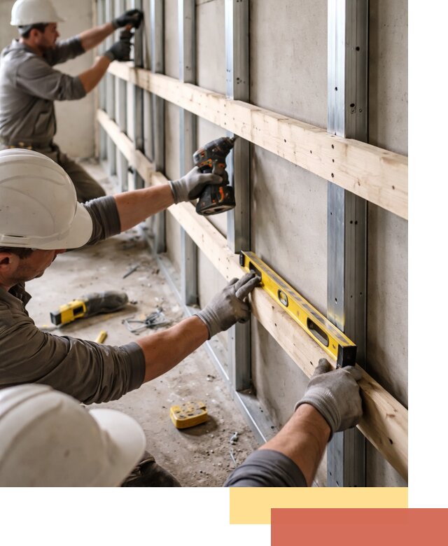 Устройство обрешетки под панели в Великих Луках