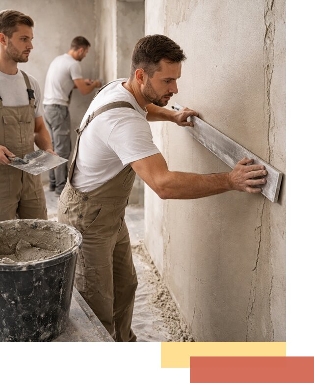 Штукатурка стен без маяков в Великих Луках быстро и качественно