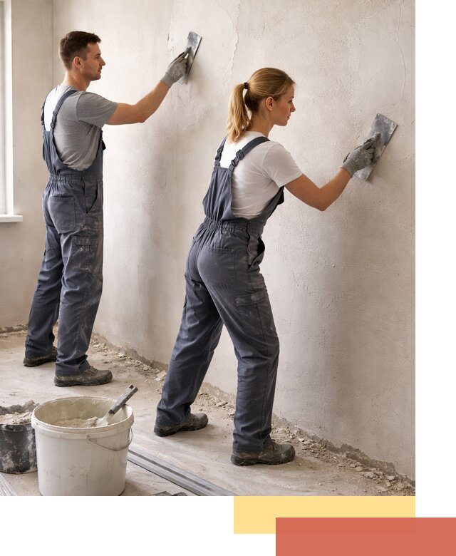 Штукатурка стен под обои в Великих Луках профессионально и быстро