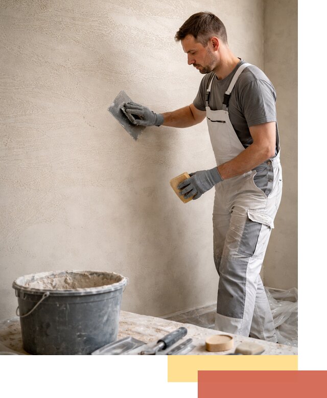 Декоративная штукатурка травертин в Великих Луках для стен и потолков