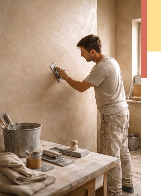 Марокканская штукатурка таделакт в Великих Луках под ключ от 4342 руб. | ОТДЕЛОЧНИК-Вкл