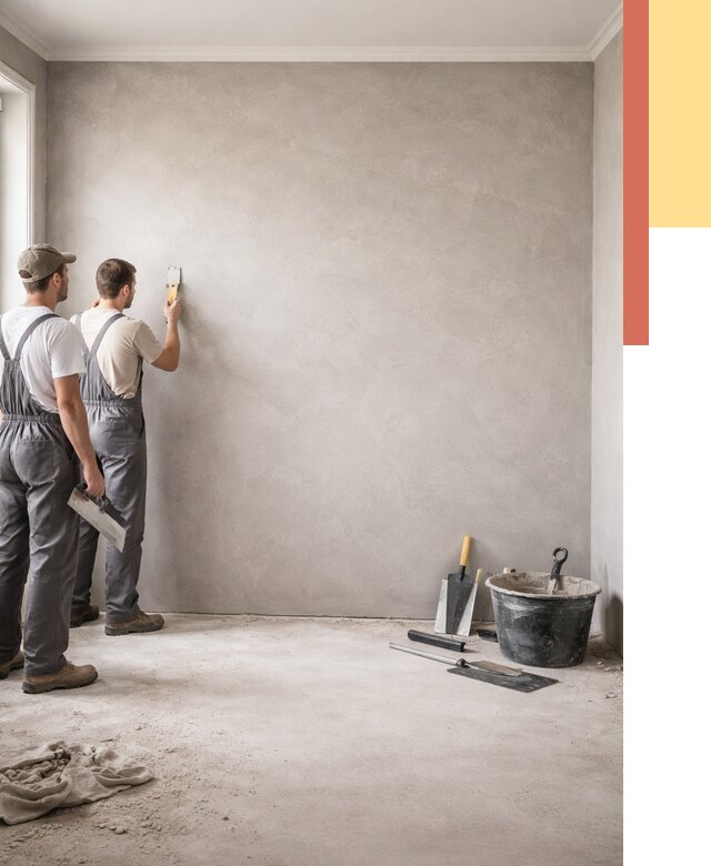 Микробетон на стены в Великих Луках от 1292 руб. — нанесение и отделка | ОТДЕЛОЧНИК-Вкл