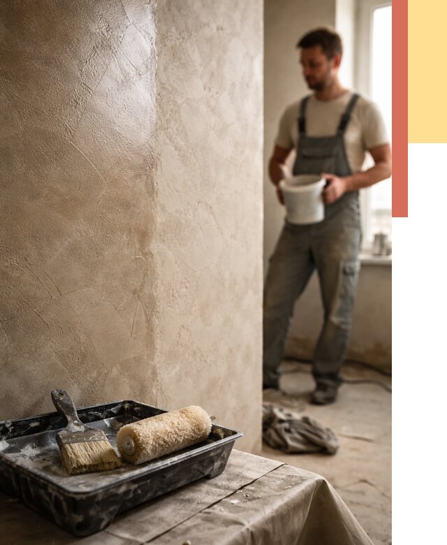 Нанесение воска на штукатурку в Великих Луках от 3618 руб. | Услуги ОТДЕЛОЧНИК-Вкл