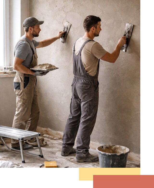 Ремонт декоративной штукатурки и восстановление фактуры в Великих Луках