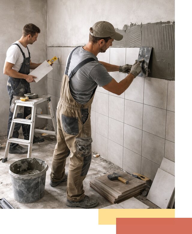 Укладка плитки на стены в Великих Луках профессионально и надежно