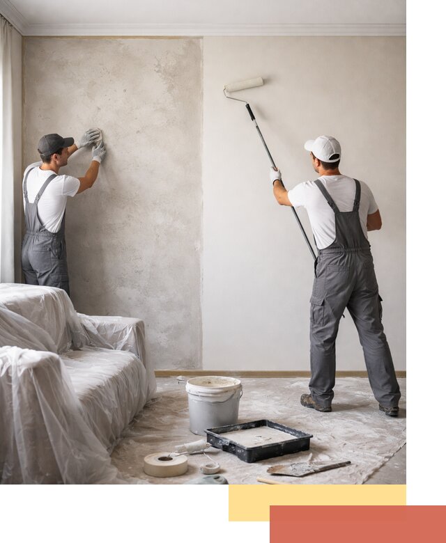 Покраска стен антивандальной краской в Великих Луках