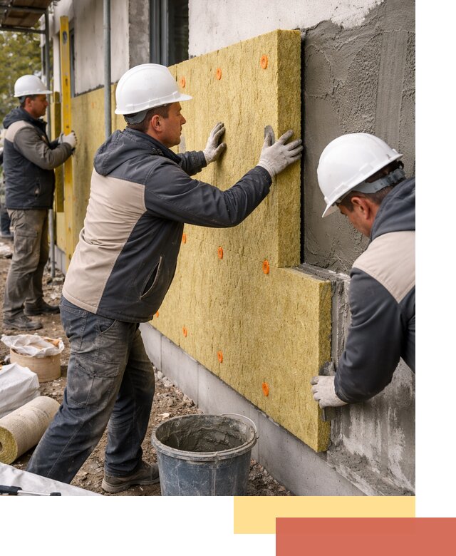 Утепление стен минватой в Великих Луках — тепло и звукоизоляция