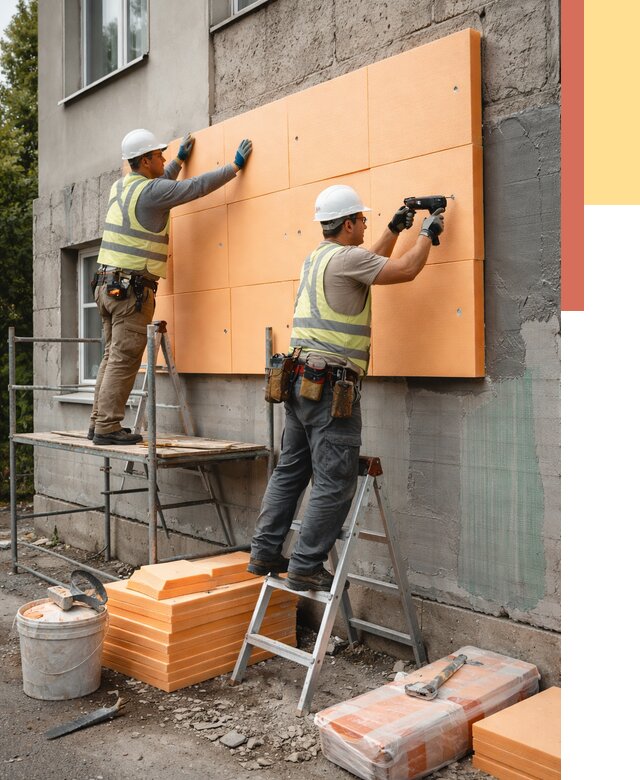 Утепление стен пеноплексом в Великих Луках от 1912 руб./м2 — быстро и недорого | ОТДЕЛОЧНИК-Вкл