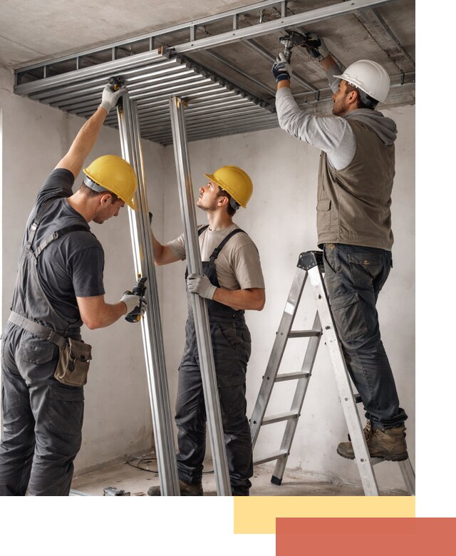 Монтаж реечного потолка под ключ в Великих Луках