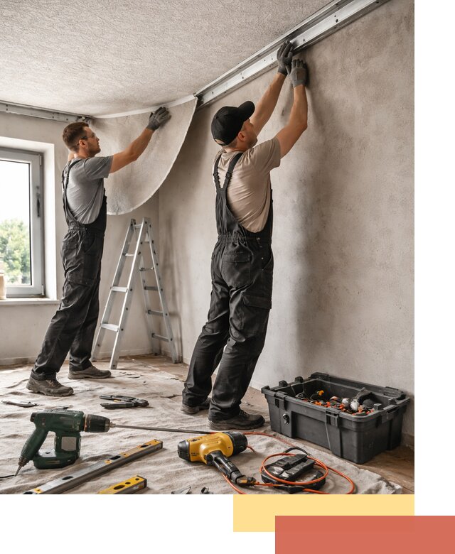 Монтаж фактурного натяжного потолка в Великих Луках качественно и быстро