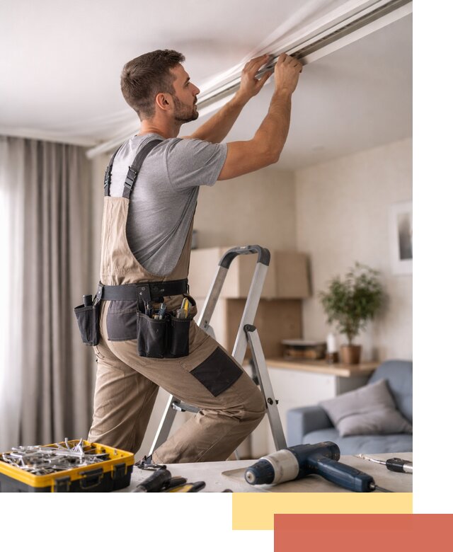 Ремонт натяжных потолков в Великих Луках — качественно и оперативно