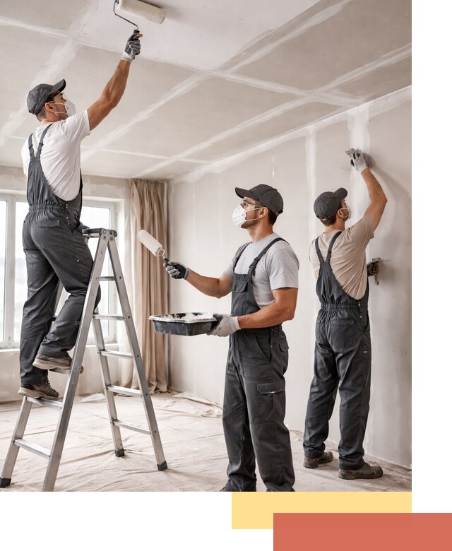 Покраска потолка из гипсокартона в Великих Луках качественно и недорого